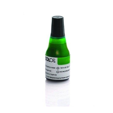 Flacon Encre à tampon - Colop E110 - Vert - 25 ml