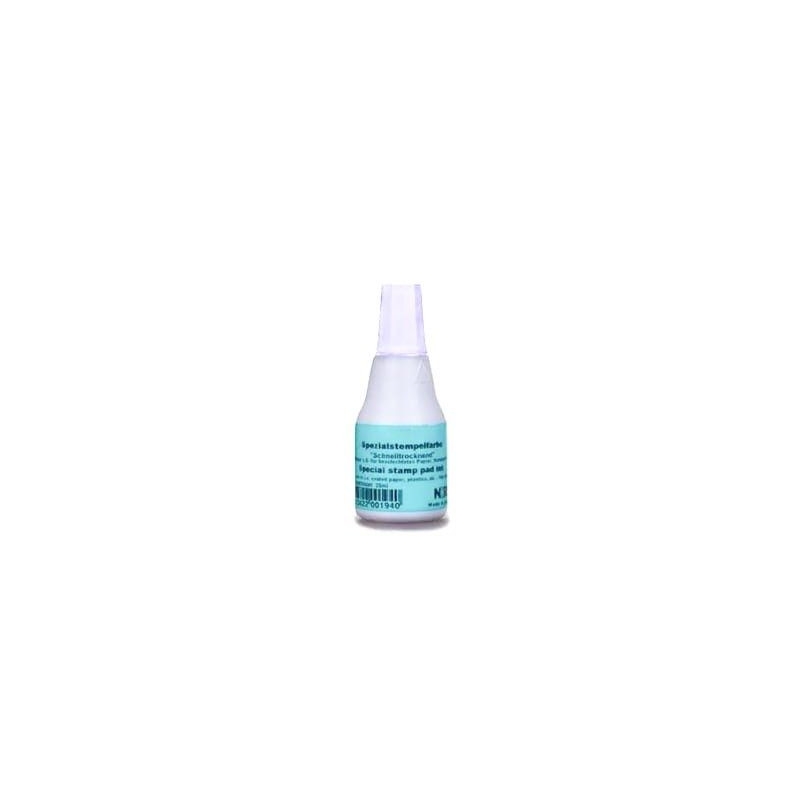 FLACON ENCRE TAMPON SECHAGE RAPIDE - COLOP E191 - BLANC - 25 ML
