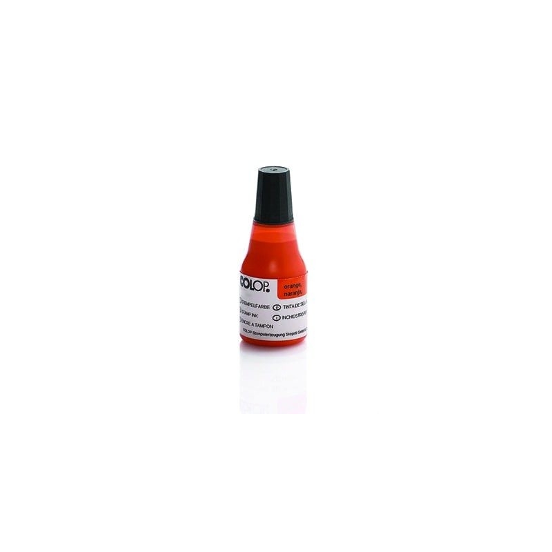 Flacon Encre à tampon - Colop E110S - Orange - 25 ml