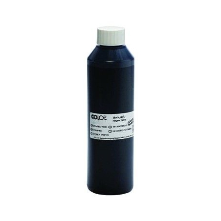 Flacon encre à tampon sur Bois - Colop E410 - Noir - 250ml