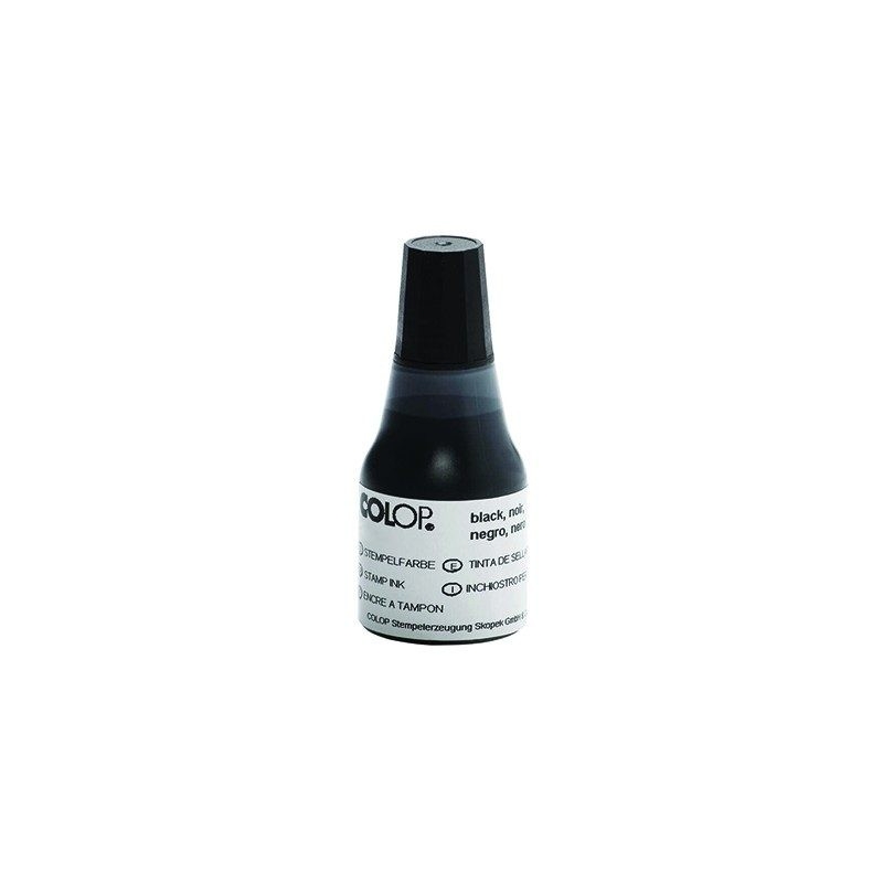 Flacon encre à tampon sur Métal - Colop E130 - Noir - 50ml