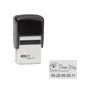 Tampon Colop Printer Line 52 - 2 lignes max. - 30x20 mm