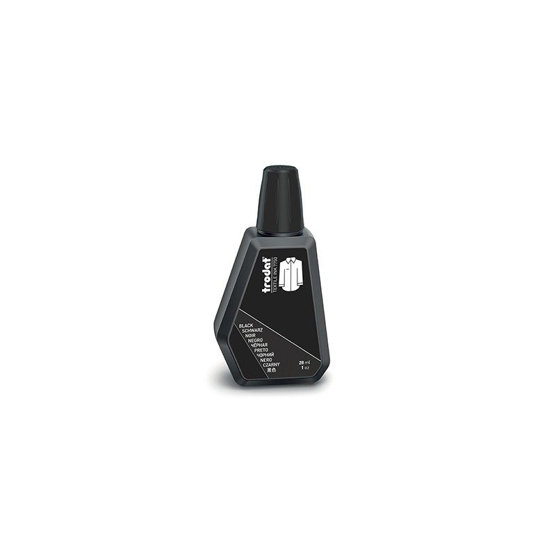 Encre textile Trodat 7750 28ml - Noir