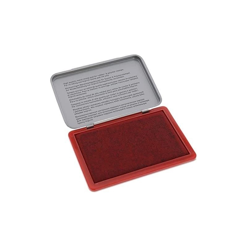 Encreur économique 9073M - 125x80mm - Rouge