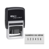 Tampon numéroteur Colop S226P - 6 bandes - 1+1 lignes - 45x24mm