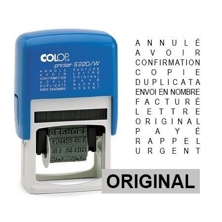 Tampon mini multi-formules Colop S120W