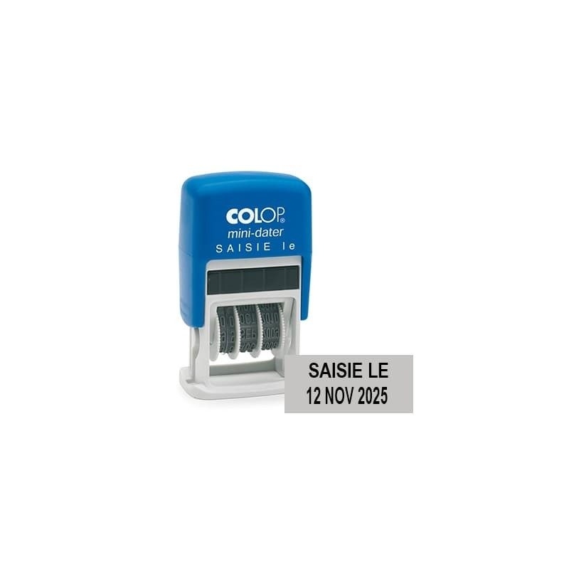 Tampon mini dateur Colop S160/L4 - SAISI LE - 4mm
