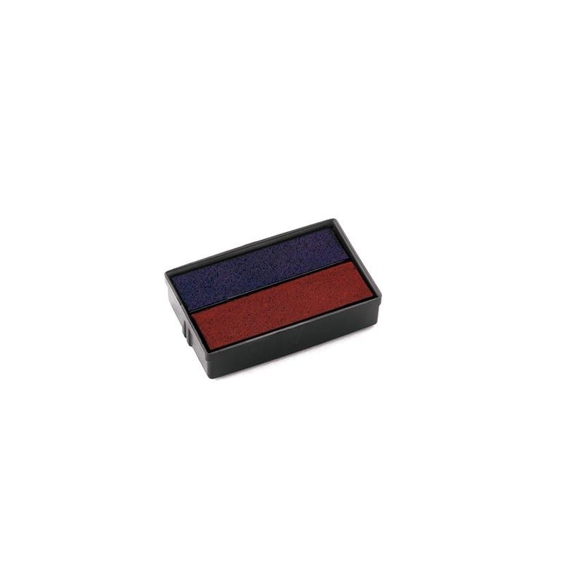 Cassette encrage Colop E/10/2 - Bleu/Rouge