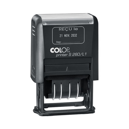 Tampon dateur Colop S260/L1 - Reçu le...par