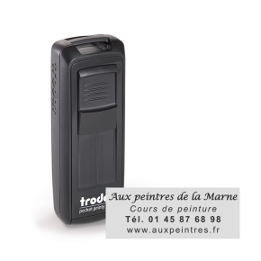Tampon Trodat Pocket Printy 9512 - 5 lignes - 47x18mm