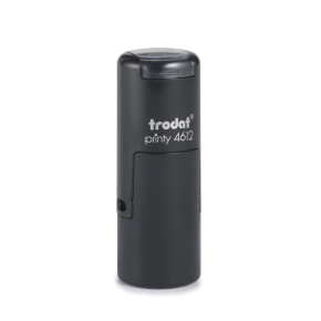 Tampon Trodat Printy 4612 rond - 1 Ligne personnalisable - 12mm Ø