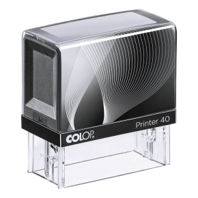 Tampon Colop Printer 40 - 6 lignes max. - 59x23 mm
