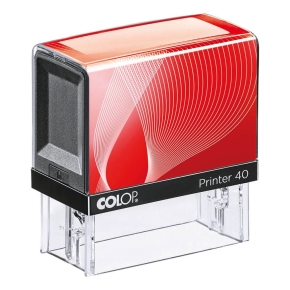 Tampon Colop Printer 40 - 6 lignes max. - 59x23 mm