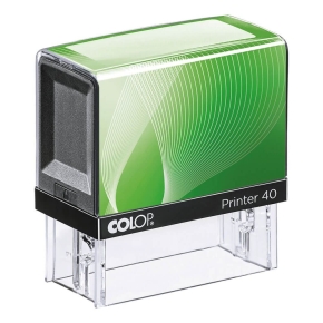Tampon Colop Printer 40 - 6 lignes max. - 59x23 mm