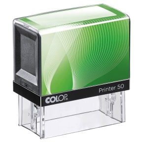 Tampon Colop Printer 50 - 6 lignes max. - 69x30 mm