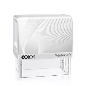 Tampon Colop Printer 40 - 6 lignes max. - 59x23 mm