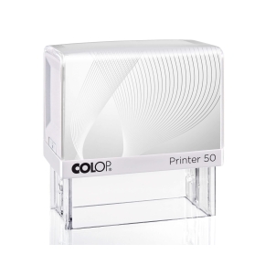 Tampon Colop Printer 50 - 6 lignes max. - 69x30 mm