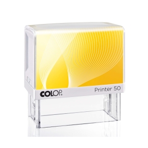 Tampon Colop Printer 50 - 6 lignes max. - 69x30 mm