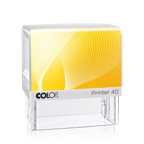 Tampon Colop Printer Green Line 40 - 6 lignes max. - 59x23 mm