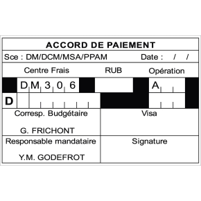Tampon Texte Trodat 5211 Metal Line 12 Lignes - 85X55