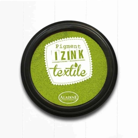 Encreur textile 70mm Ø - Vert Absinthe