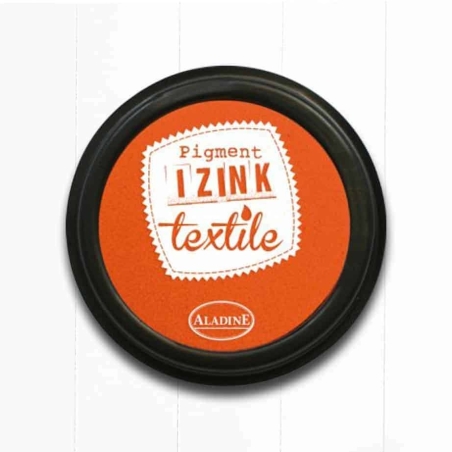 Encreur textile 70mm Ø - Orange