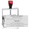 Tampon dateur Colop Expert 3960 - 5+5 lignes - 106x55mm - date centrée
