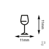 Tampon Verre de vin