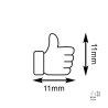 Tampon Validation pouce