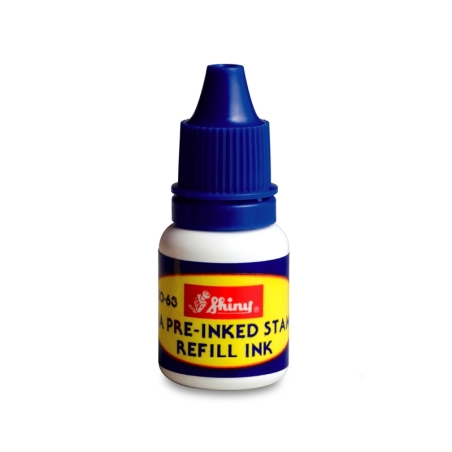 Flacon encre de recharge SO-63 pour Shiny HS005 - Bleu