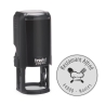 Tampon Trodat Printy 4630 - 6 lignes personnalisables - Ø 30mm