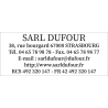 Tampon Trodat Printy 4914 - 6 Lignes personnalisables - 64x26mm