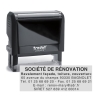 Tampon Trodat Printy 4915 - 6 Lignes personnalisables - 70X25mm