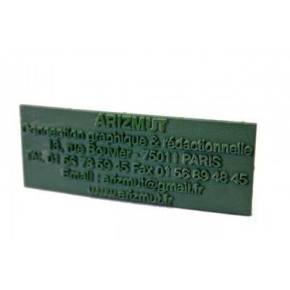 Plaque de remplacement en caoutchouc - 5 lignes
