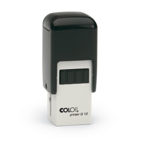 Tampon Colop Printer Line Q12 - 3 lignes max. - 12x12 mm