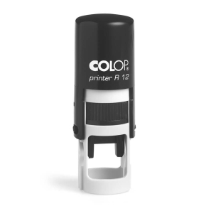 Tampon Colop Printer Line R12 - 1 ligne max. - Ø 12 mm