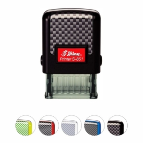 Tampon personnalisé Shiny Printer S-851 - 1 ligne max