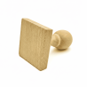 Monture tampon en bois vierge