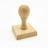 Monture tampon en bois vierge