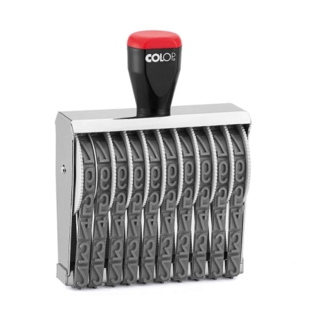 Tampon numéroteur Colop 15010 encrage séparé - 10 bandes - 15mm