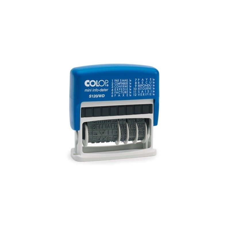 Tampon dateur multiformules Colop S120/WD
