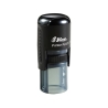Tampon dateur rond personnalisé Shiny R-517D - 1 + 1 lignes - 17mm