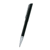 Stylo tampon Shiny 3021 DIAGONAL laqué noir mat - 2 lignes - 33x9mm