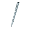 Stylo tampon Shiny 3000 DIAGONAL métal chromé - 2 lignes - 33x9mm