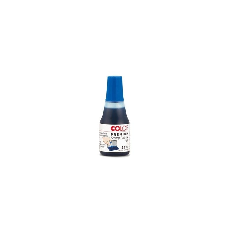 Flacon Encre à tampon - Colop E110 - bleu - 25 ml