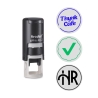Tampon Trodat Printy 4612 rond - 1 Ligne personnalisable - 12mm Ø