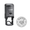 Tampon Trodat 46025 rond - 5 lignes personnalisables - 25mm Ø