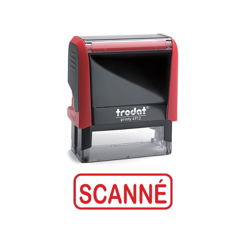 Tampon SCANNÉ Trodat XPrint Rouge