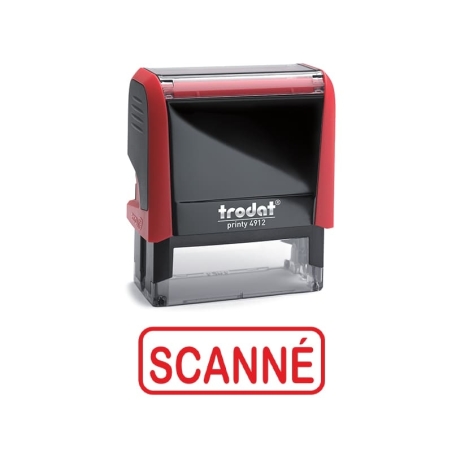 Tampon SCANNÉ Trodat XPrint Rouge