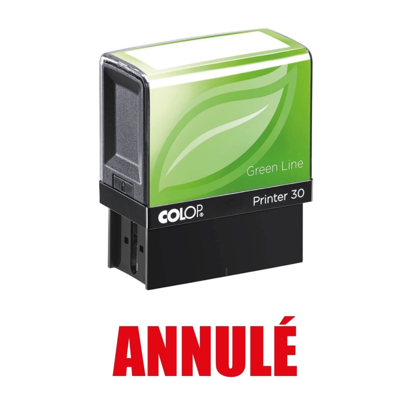 Tampon formule ANNULÉ